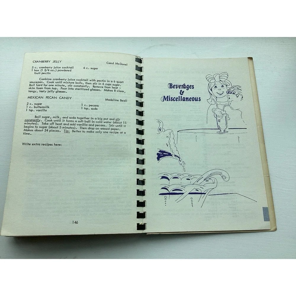 VTG Heavenly Creations Recipe Cookbook 1978 Church Of The Saviour Cincinnati, OH